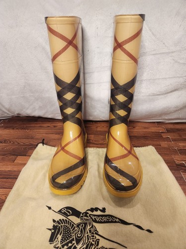 Stivali pioggia burberry - stivali, da