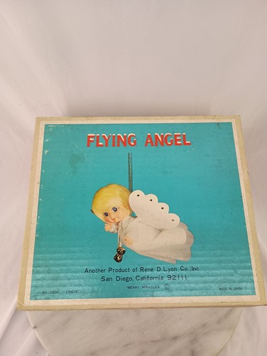 Vintage christmas flying angel - christmas,