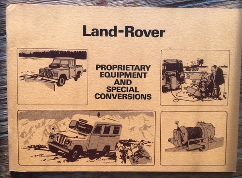 Brochure land rover - land,