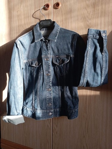 Giacca giubbino jeans - giubbino,