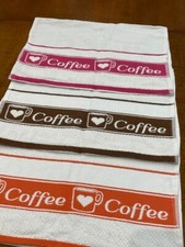 GRUPPO 3 STROFINACCI SPUGNA DI COTONE 100% CON  TELA AIDA PER RICAMO PUNTO CROCE