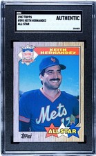 1987 Topps Keith Hernandez