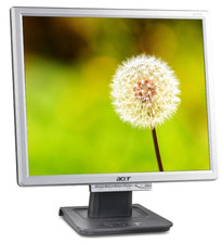 Acer AL1716 17" 1280x1024 Monitor PC schermo LCD Display usato VGA