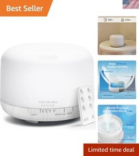 Elegante Diffusore di Oli Essenziali 500ml con Telecomando - Aromaterapia Bliss