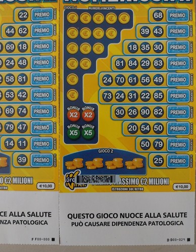 Gratta vinci super - gratta, e