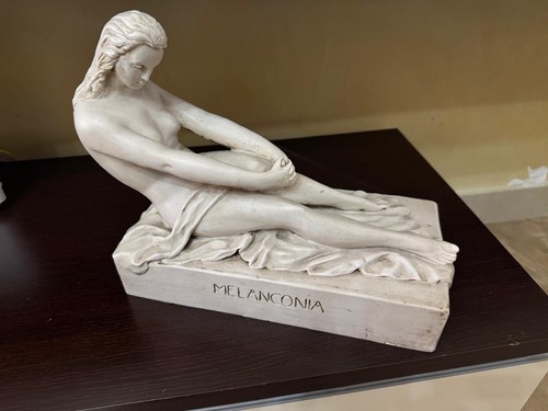 Statua melanconia santoro - statua,