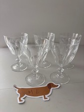 5 bicchieri calici acqua