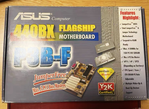 Scheda madre asus p3b nuova - p3b-f,