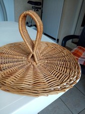 Antico Vassoio Formaggio Artigianale IN Vimini Al 1960 Alla Ceppo 07 Penny