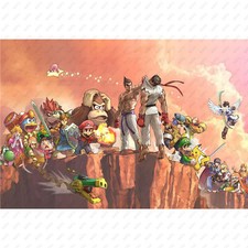 Poster Super Smash Bros Tekken