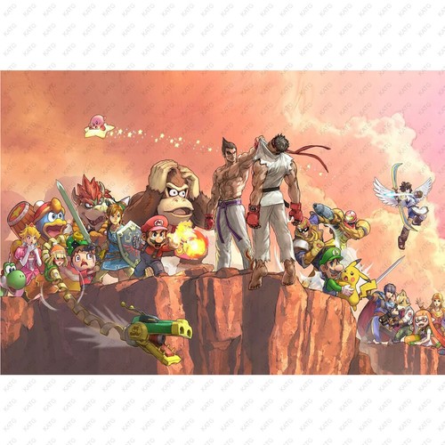 Poster super smash bros tekken - poster,