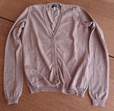 Cardigan, golfino donna in pura lana, Armani Jeans. Autentico