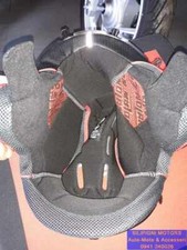 INTERNO CASCO Completo Clima Comfort Per NOLAN N40FULL/N40-5GT Black Red TG L