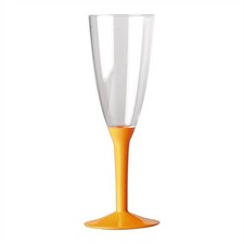 20 Flute in plastica con gambo