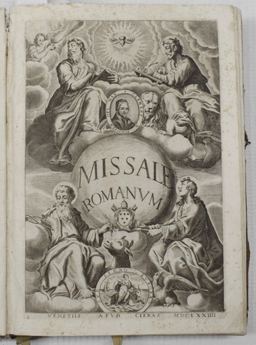 Old book libro messale missale - old,