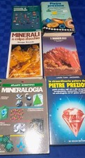 Lotto 6 Libri Gemmologia Mineralogia Pietre Preziose Gemme Libro Manuale Volumi