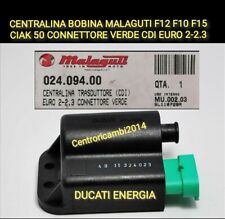 BOBINA CENTRALINA CDI MALAGUTI F12 F10 F12 F15 CONNETTORE VERDE DUCATI ENERGIA