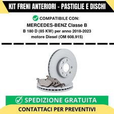 KIT FRENI ANTERIORI (Pastiglie