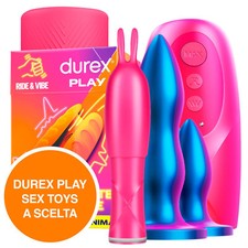 Durex Play Sex Toys Uomo Donna Vibratore Masturbatore Stimolante Impermeabile