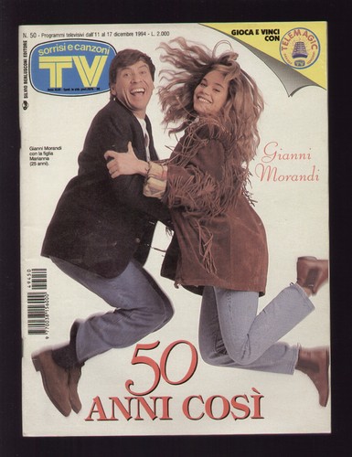 Sorrisi 1994 gianni morandi - sorrisi,