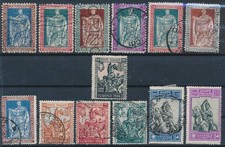 1928  ITALIA REGNO emanuele filiberto 11 francobolli USATI - 2  nuovi F/5148