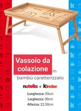 Vassoio colazione Kinder e