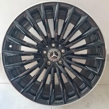 1 cerchio lega mercedes glc amg coupè r20 nero lucido bordo diamantato ls004615