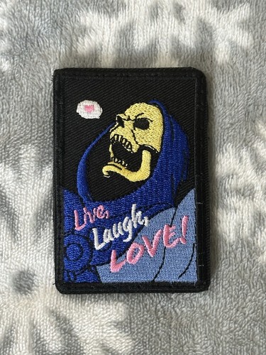 Skeletor 2x3 ricamato morale - skeletor,