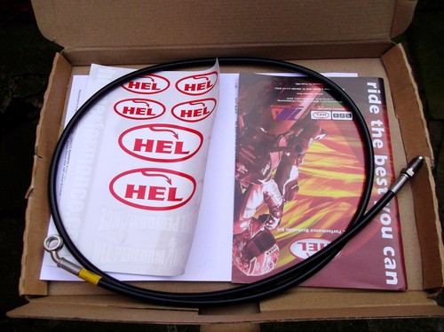 Hel custom brake line 125cm - brake,