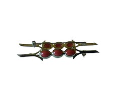 Spilla con corallo - corallo, sardo