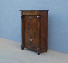 Secretaire con calatoia a scrittoio Impero in noce, metà '800 - L 93,5 cm!