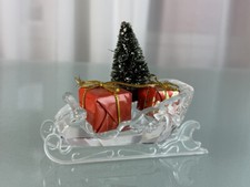 Statua Swarovski cristallo 205165 slitta 11 cm ottime condizioni