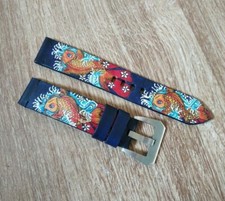 Cinturino dipinto artigianale