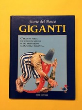 Giganti-di Tony Wolf-libro Dami 1993-Storie del Bosco 3-Libro illustrato