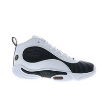 Scarpe da ginnastica Reebok Answer III da uomo in pelle bianca ispirate al basket