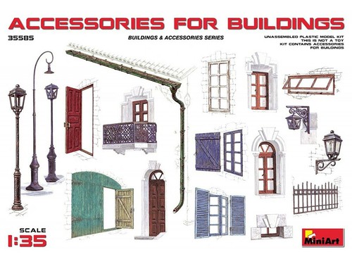 Miniart set accessoires pour - miniart,