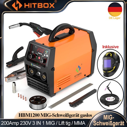 Saldatrice mig senza gas - senza, 200a