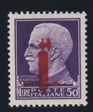 Regno italia 1944 - d'italia, di