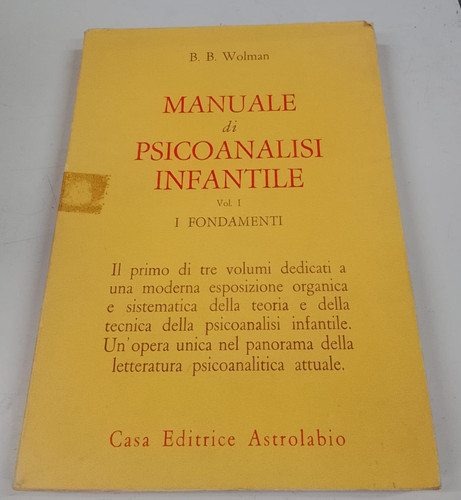 Wolman manuale di - b.,