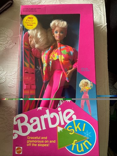 Barbie ski fun fashion doll - barbie,