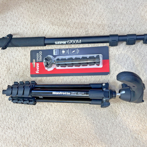 Manfrotto mkc3 h01 tripod - tripod, +