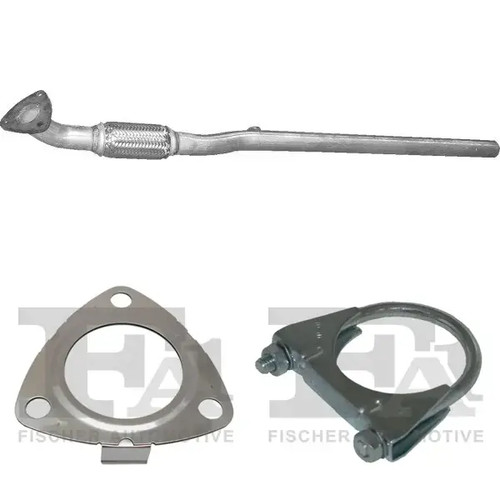 Tubo scarico polmo per opel - tubo,