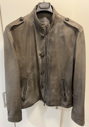 Giacca moto pelle john - giacca,