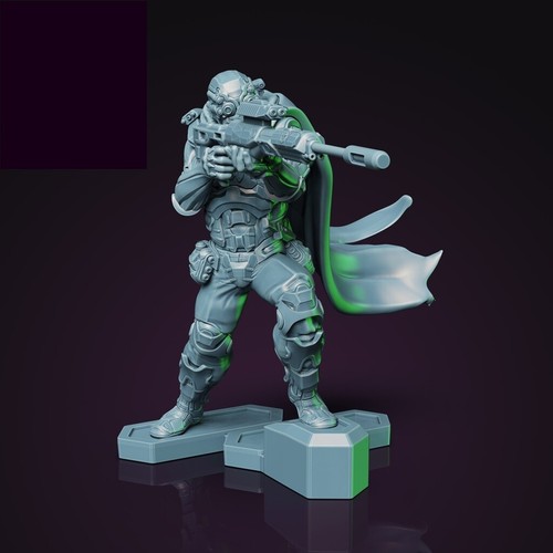 Tecno sniper kit 3d - 1/24(75mm),