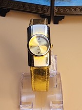 Vtg VIVIANI Gold Tone Watch