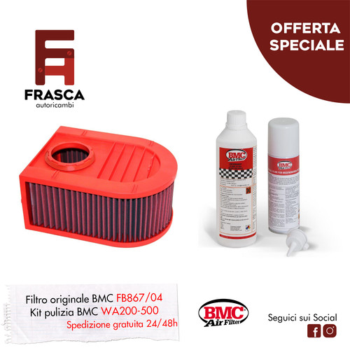 Filtro aria sportivo bmc - sportivo,