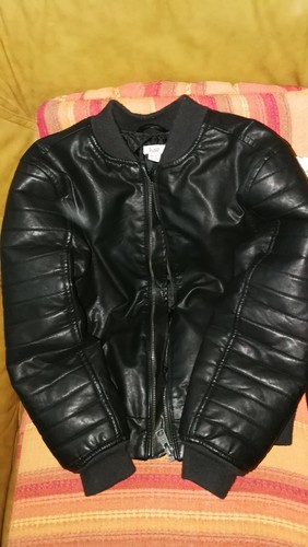 Giubotto bimbo pelle - giubotto,