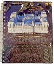 SIGNED  Christo & Jeanne-Claude Taschen Diary r 1996 Wr Reichstag cover