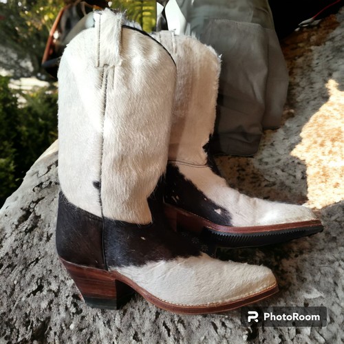 Stivali texani cowhide pelo - texani-cowhide,