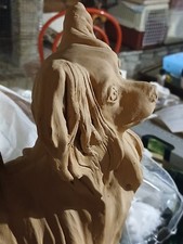Statuetta terracotta cane - ,